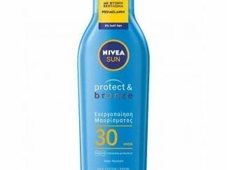 Nivea Sun Protect & Bronze Spf30 Activates Natural Tan Αντηλιακό Γαλάκτωμα Σώματος Υψηλής Προστασίας για Φυσικό Μαύρισμα 200ml