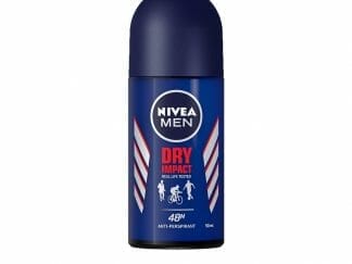 Nivea Men Dry Impact Roll on Deo Ανδρικό Αποσμητικό 48ωρης Προστασίας Χωρίς Ερεθισμούς 50ml