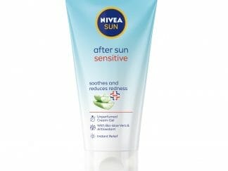 Nivea Sun After Sun Sensitive Cream Gel Ενυδατική Κρέμα Gel Σώματος για Μετά την Έκθεση στο Ήλιο με Αλόη 175ml