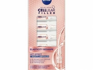 Nivea Cellular Filler Elasticity & Contour Treatment Αντιρυτιδική Θεραπεία Σύσφιξης & Επανόρθωσης της Επιδερμίδας 7vials x 1.2ml