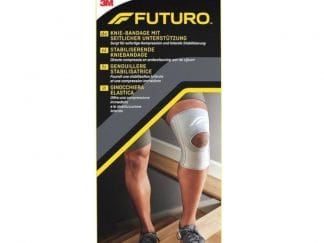 Futuro Comfort Knee Support with Stabilizers 46164 Medium Ελαστική Επιγονατίδα με Σύστημα Στήριξης 1 Τεμάχιο