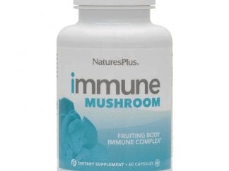 Nature's Plus Immune Mushroom Complex Συμπλήρωμα Διατροφής με Μείγμα Μανιταριών για την Ενίσχυση του Ανοσοποιητικού 60caps