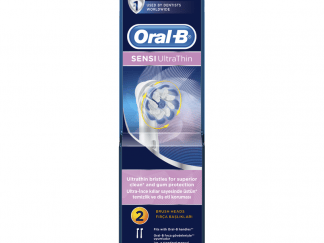 Oral-B Sensi Ultra Thin Ανταλλακτικές Κεφαλές 2 Τεμάχια