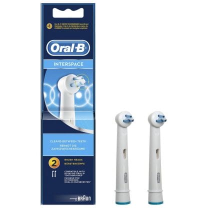 Oral-B Interspace Ανταλλακτικές Κεφαλές Βουρτσίσματος 2 Τεμάχια