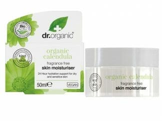 Dr Organic Calendula Fragrance Free Skin Moisturiser Cream Ενυδατική Κρέμα Προσώπου με Καλέντουλα για Ευαίσθητα Δέρματα 50ml