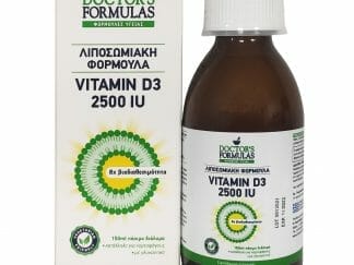 Doctor's Formulas Vitamin D3 2500IU Συμπλήρωμα Διατροφής με Βιταμίνη D3 για τη Φυσιολογική Κατάσταση των Οστών 150ml