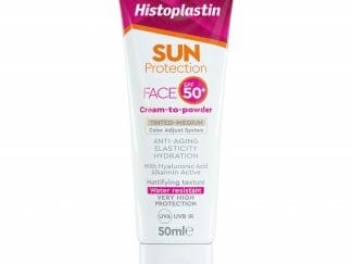 Histoplastin Sun Protection Face Cream to Power Tinted Spf50+ Αντιγηραντική & Ενυδατική Κρέμα Προσώπου με Χρώμα 50ml