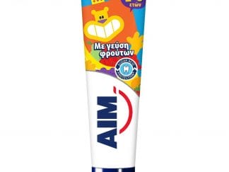 Aim Παιδική Οδοντόκρεμα με Γεύση Φρούτων 2-6 Ετών 50ml