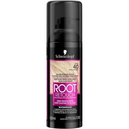 Schwarzkopf Root Retoucher Spray που Καλύπτει τα Λευκά στις Ρίζες, Ξανθό Σαντρέ 120ml