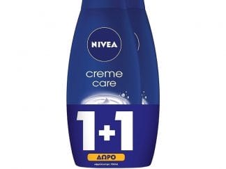 Nivea Πακέτο Προσφοράς Bath Creme Care Κρεμώδες Ενυδατικό Αφρόλουτρο 2x750ml 1+1 Δώρο