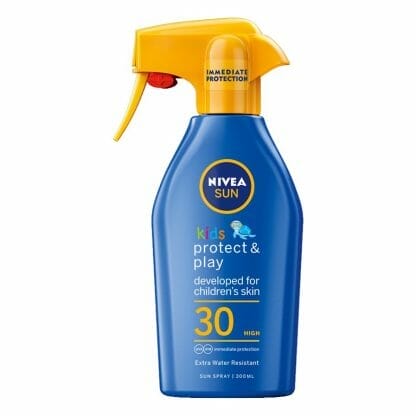 Nivea Sun Kids Protect & Play Spf30 Παιδικό Αντηλιακό Γαλάκτωμα Προσώπου Σώματος Υψηλής Προστασία σε Μορφή Σπρέι 300ml