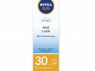 Nivea Sun UV Face Cream Mat Look Spf30 for Normal Skin 50ml,Αντηλιακή & Ενυδατική Κρέμα Προσώπου Υψηλής Προστασίας & Ματ Υφής γι