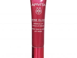 Apivita Wine Elixir Wrinkle Lift Eye & Lip Cream Αντιρυτιδική Κρέμα Lifting για Μάτια & Χείλη 15ml