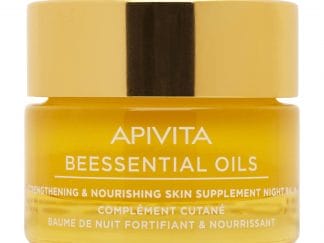 Apivita Beessential Oils Strengthening & Nourishing Skin Supplement Night Balm 15ml