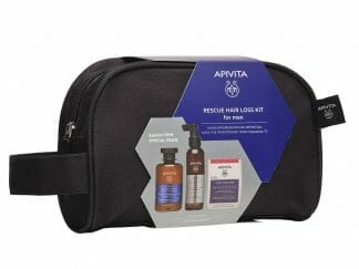 Apivita Mens Care Πακέτο Προσφοράς Tonic Shampoo 250ml & Hair Loss Lotion 150ml & Caps for Hair 30caps & Πρακτικό Νεσεσέρ,Ολοκλη