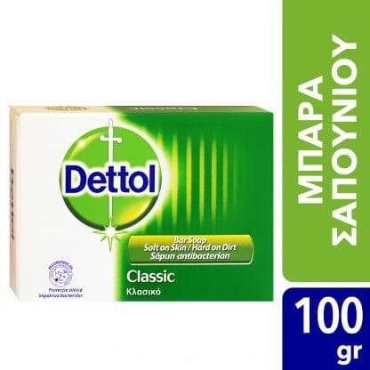 Dettol Classic Σαπούνι Αντιβακτηριαδιακό 100g