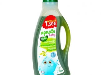 Αρκάδι Baby Liquid Laundry Detergent Αρκάδι Υγρό Απορρυπαντικό Ρούχων με Φυσικό Εκχύλισμα Ελιάς 1575ml σε Ειδική Τιμή