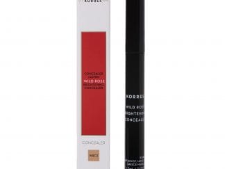 Korres Wild Rose Concealer Άγριο Τριαντάφυλλο Concealer Μακράς Διάρκειας, Μοναδική Φωτεινότητα στο Βλέμμα & Τέλεια Κάλυψη 1.5ml - WRC3