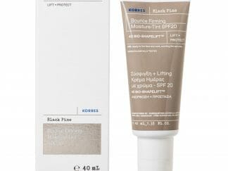 Korres Black Pine 4D Μαύρη Πεύκη Κρέμα Προσώπου Ημέρας για Σύσφιξη & Ανόρθωση με Χρώμα Spf20, 40ml