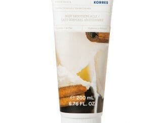 Korres Vanilla Cinnamon Body Smoothing Milk Ενυδατικό Γαλάκτωμα Σώματος με Κρεμώδες Άρωμα Βανίλια Κανέλα 200ml