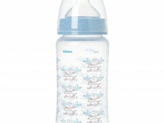 Korres Feeding Bottle 3m+ Μπιμπερό Πολυπροπυλενίου με Θηλή Σιλικόνης Μεσαίας Ροής για Βρέφη Από 3 Μηνών 300ml