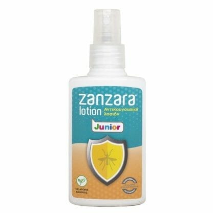 Vican Zanzara Junior Lotion Παιδική Εντομοαπωθητική Λοσιόν σε Μορφή Spray με Άρωμα Βανίλια 100ml