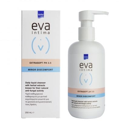 Intermed Eva Intima Extrasept PH3.5 Minor Discomfort Υγρό Καθημερινού Καθαρισμού Ευαίσθητης Περιοχής 250ml