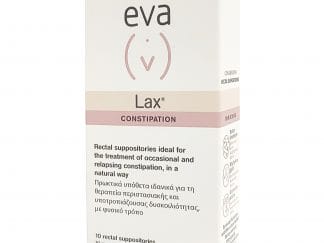 Eva Lax Constipation Υπόθετα με Αναβράζουσα Δράση για Άμεση και Φυσική Ανακούφιση της Δυσκοιλιότητας 10 Τεμάχια