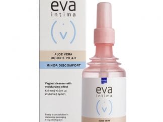 Eva Intima Aloe Vera Douche pH4.2 Minor Discomfort Κολπική Πλύση με Αλόη για Καθαρισμό & Ενυδάτωση της Ευαίσθητης Περιοχής 147ml