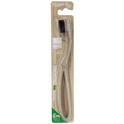 InterMed Professional Eco Ergonomic Toothbrush Medium Επαγγελματική Εργονομική Οδοντόβουρτσα Μεσαίας Σκληρότητας 1 Τεμάχιο