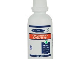 Ecofarm Οινόπνευμα Καθαρό 95° 1 Τεμάχιο - 100ml