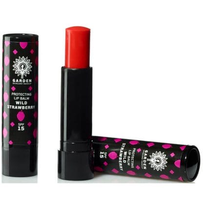 Garden Protecting Lip Balm Wild Strawberry Spf15 Φροντίδα Χειλιών & Αντηλιακή Προστασία, Γεύση Άγρια Φράουλα 5.20g