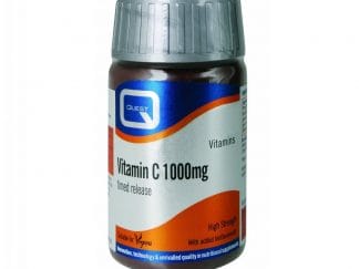 Quest Vitamin C 1000mg Timed Release Συμπλήρωμα Διατροφής Βιταμίνης C για Ενίσχυση του Ανοσοποιητικού 60tabs σε Ειδική Τιμή