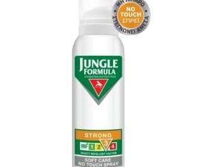 Jungle Formula Strong Soft Care No Touch Spray Εντομοαπωθητικό Σπρέι με Καταπραϋντικά Συστατικά για Ισχυρή Προστασία 125ml
