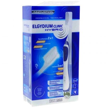 Elgydium Clinic Hybrid Ηλεκτρική Οδοντόβουρτσα για Ευαίσθητα Ούλα 1 Τεμάχιο - μπλέ