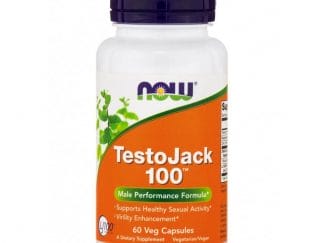 Now Foods Testojack 100, 100mg Συμπλήρωμα Διατροφής για την Αύξηση της Φυσικής Τεστοστερόνης & της Ενέργειας 60 vegcaps