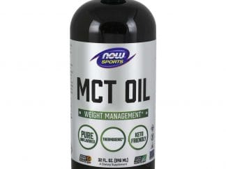 Now Foods MCT Oil Liquid Vegeterian 100% Pure Συμπλήρωμα Διατροφής, Θερμογεννητική Φόρμουλα Απώλειας Βάρους 946ml