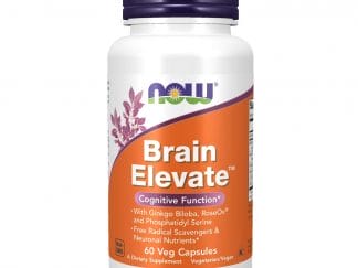 Now Foods Brain Elevate™ Συμπλήρωμα Διατροφής για την Σωστή Εγκεφαλική Λειτουργία & την Ενίσχυση της Μνήμης 60 VegCaps