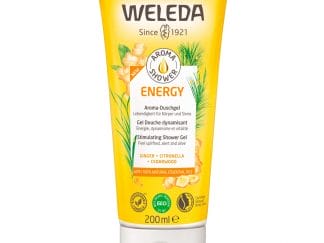 Weleda Energy Aroma Shower Gel Κρεμοντούς με Πιπερόριζα & Σιτρονέλα 200ml