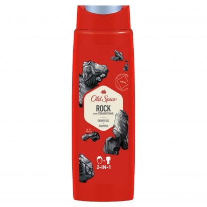 Old Spice Rock Shower Gel & Shampoo Αφρόλουτρο Gel & Σαμπουάν για Άνδρες 400 ml