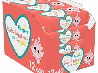 Pampers Πακέτο Προσφοράς Kids Hygiene On the Go Παιδικά Μωρομάντηλα για Απαλή Καθαριότητα 480 Wipes