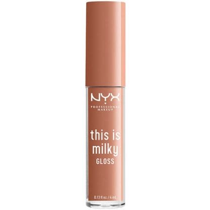 Nyx This is Milky Lip Gloss Προσφέρει Εξαιρετικά Γυαλιστερή Λάμψη και Ενυδάτωση 12 Ωρών 4ml - COOKIES & MILK