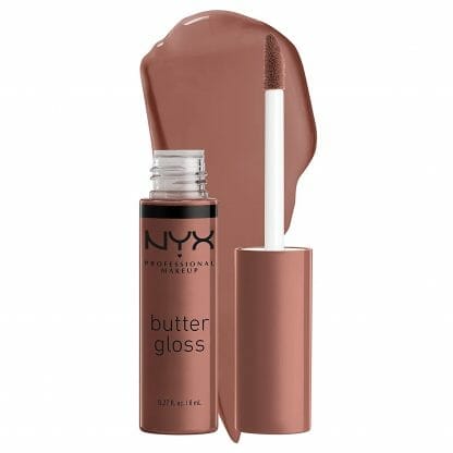 Nyx Professional Makeup Lip Butter Gloss Βελούδινα Απαλό & Μεταξένιο Lip Gloss 8ml - 46 Butterscotch