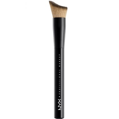 Nyx Professional Makeup Total Control Drop Foundation Brush Εξαιρετικά Μαλακό & Εύκπαμπτο Πινέλο Ιδανικό για Ολόκληρο το Πρόσωπο 1 Τεμάχιο