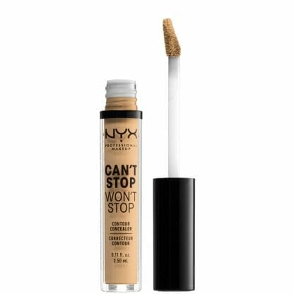 Nyx Can't Stop Won't Stop Contour Concealer Χαρίζει Πλήρη Κάλυψη με Αποτέλεσμα που Διαρκεί Έως και για 24 Ώρες 3.5ml - True Beige