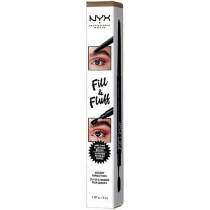 Nyx Fill & Fluff Eyebrow Pomade Pencil Μολύβι Φρυδιών με Απαλή Μύτη 0,2gr 1 Τεμάχιο - Taupe