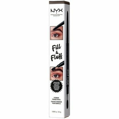 Nyx Fill & Fluff Eyebrow Pomade Pencil Μολύβι Φρυδιών με Απαλή Μύτη 0,2gr 1 Τεμάχιο - Brunette
