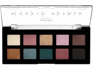 Nyx Mystic Petals Shadow Palette Παλέτα Σκιών που Περιλαμβάνει 10 Σκιές με Πλούσιο Χρώμα 1 Τεμάχιο