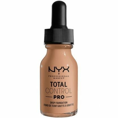 Nyx Total Control Pro Drop Foundation Δίνει στο Δέρμα Φυσικό Υγιές Φινίρισμα Απαλύνοντας τις Ατέλειες 13ml - MEDIUM BUFF