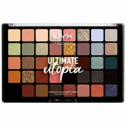 Nyx Ultimate Utopia Shadow Palette Παλέτα που Περιέχει 40 Σκιές Ματιών με Απίστευτα Κρεμώδη Σύνθεση 1 Τεμάχιο